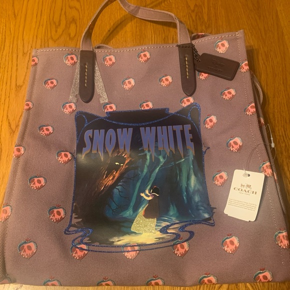 Coach Handbags - Coach Snow White Tote - Purple and Pink new with tags